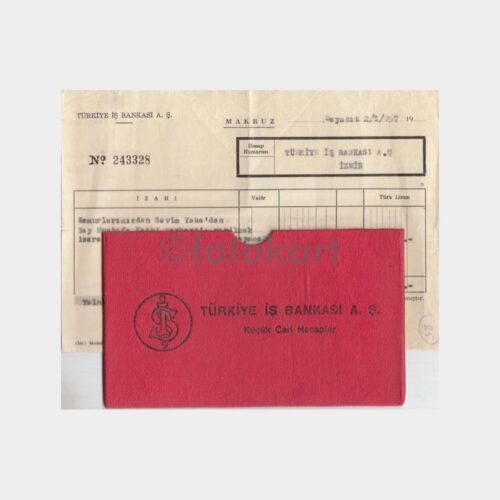 T. İş Bankası Hesap Cüzdanı Kabı