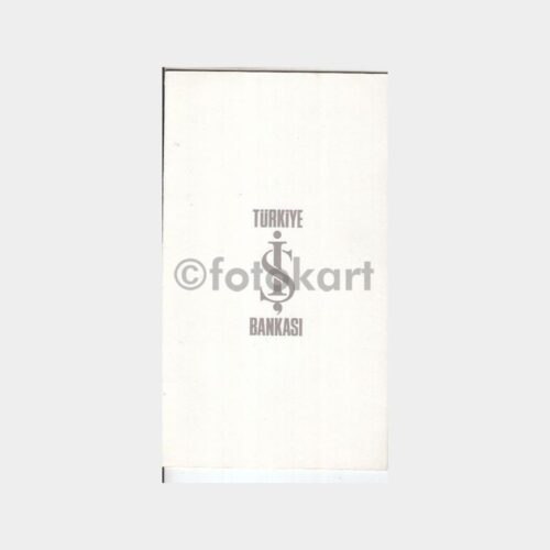 T. İş Bankası Teşvikiye Şube Açılış Davetiyesi