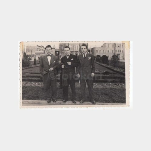 1947 Beyoğlu Şişhane Meydanı 3 Bay Konulu Fotoğraf