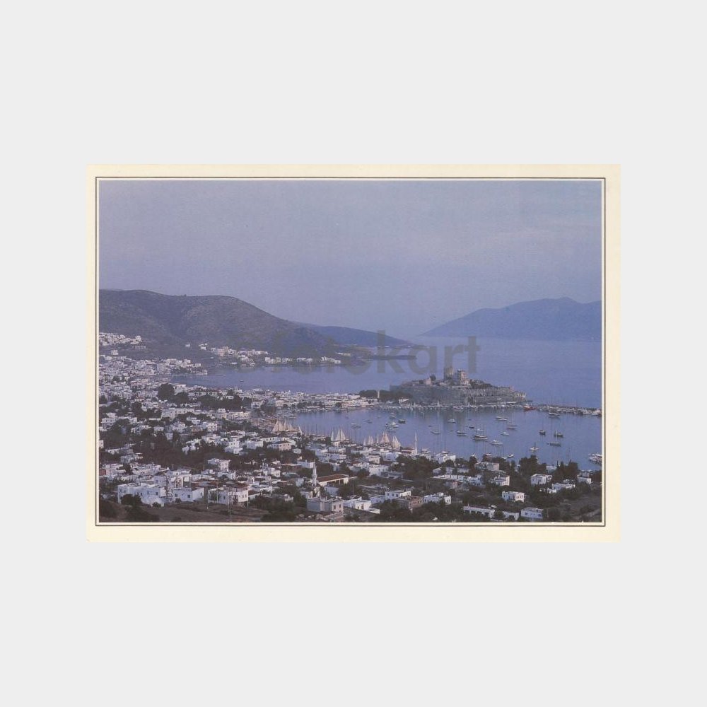 2005 Bodrum Genel Görünüş Kartpostal