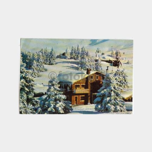 1978 Bursa Uludağ Beceren Otel Görünüş Kartpostal