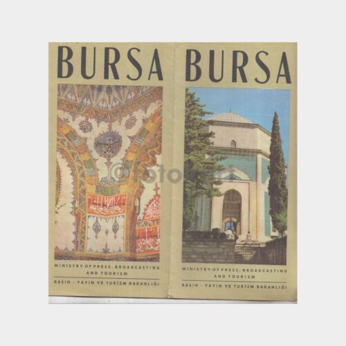 1968 Bursa Turizm Broşürü (İngilizce)