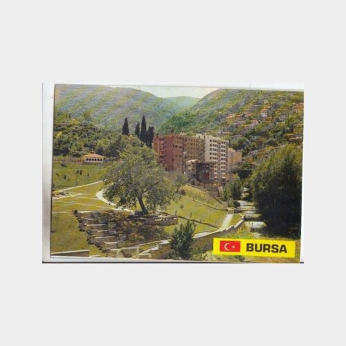 1978 Bursa Temenyeri Konulu Kartpostal