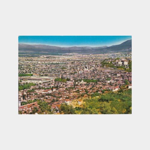 1979 Bursa Genel Görünüş Kartpostal