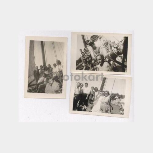 Denizcilik ve Yelkenli Konulu 3 Adet Fotoğraf