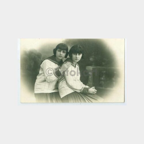 1930 Denizci Genç Kızlar Stüdyo Fotoğraf