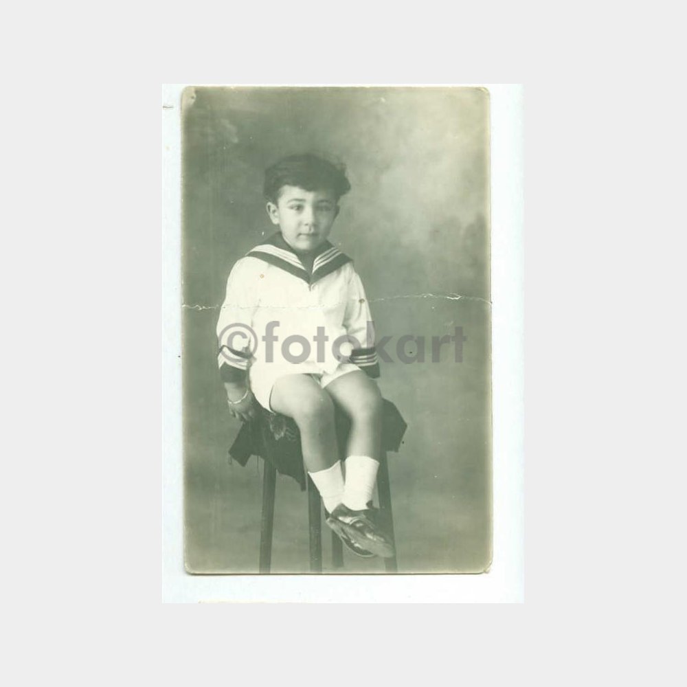 1930 Denizci Çocuk Stüdyo Fotoğraf