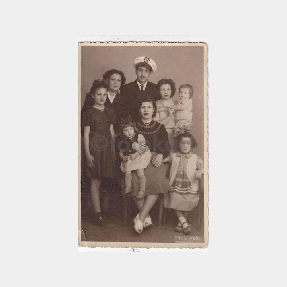 1952 Denizci Ailesi Stüdyo Fotoğraf