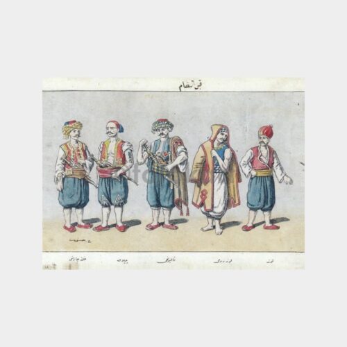 Denizcilik Konulu Kartpostal - Tanzimat Öncesi Denizciler