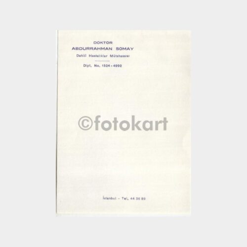 Doktor Abdurrahman Somay Reçetesi