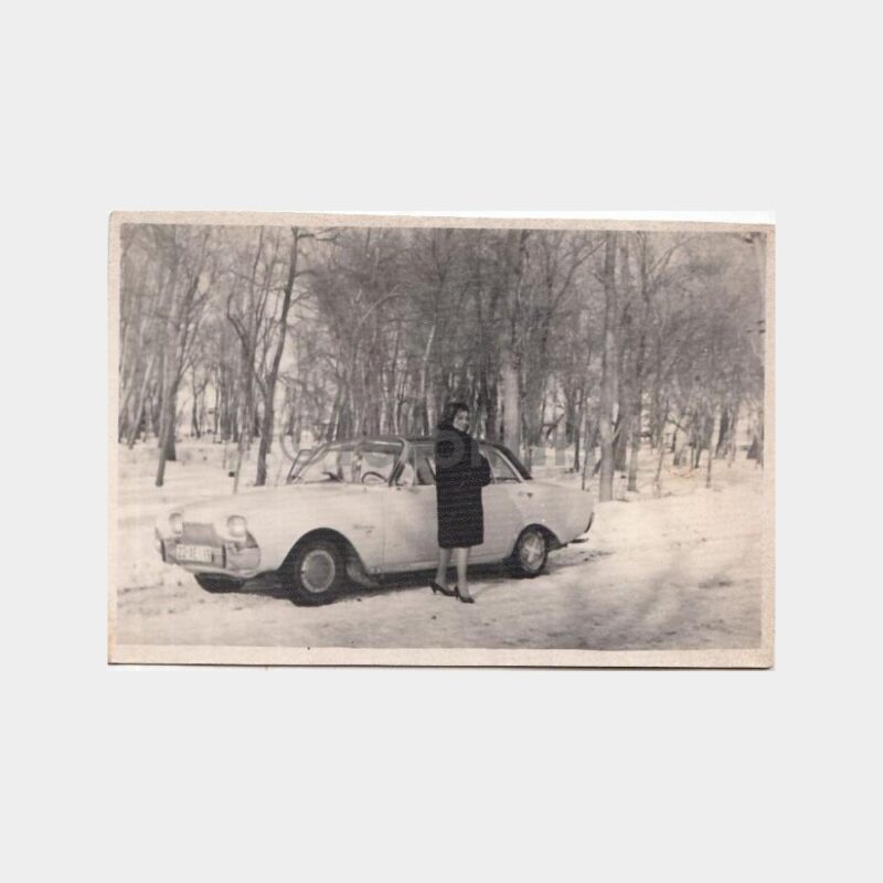 1970 Edirne Plakalı Anadol Oto Konulu Fotoğraf