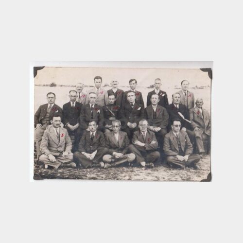 1936 Erzincan İleri Gelenleri Konulu Fotoğraf