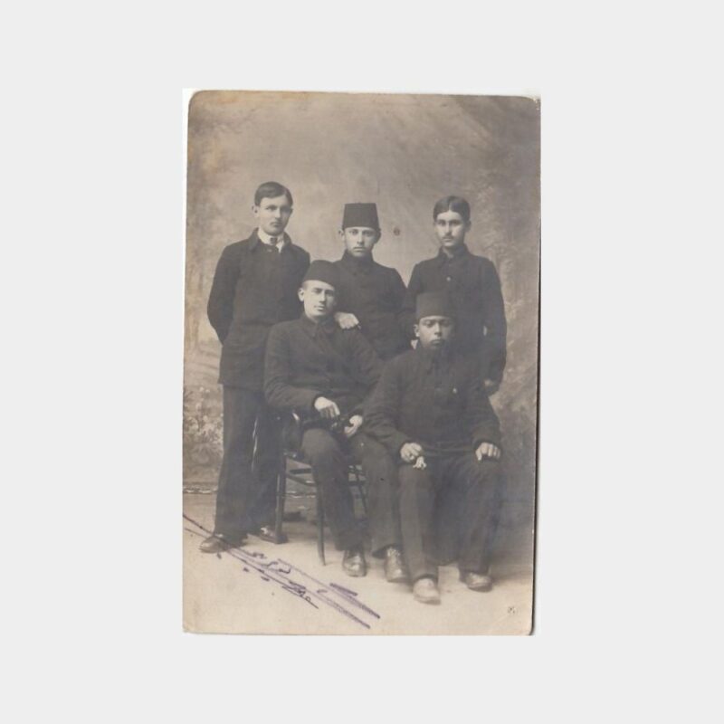 1925 Fesli Öğrenciler Konulu Fotoğraf