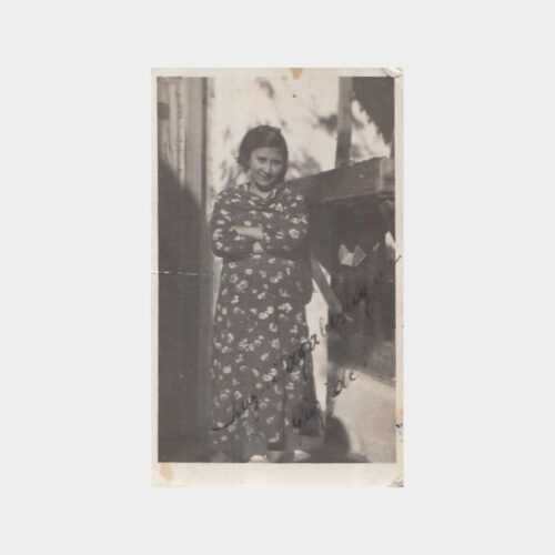 1937 Folklor Köy Kızı Konulu Fotoğraf