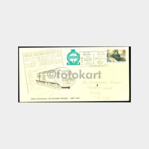 1987 İngiltere Tren Konulu FDC