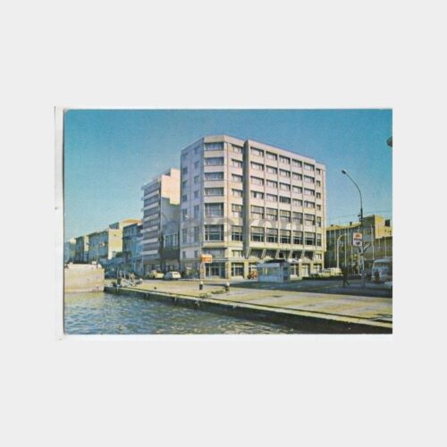 1968 İzmir Kilim Hotel Görünüş Kartpostal