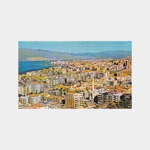 1978 İzmir Genel Görünüş Kartpostal