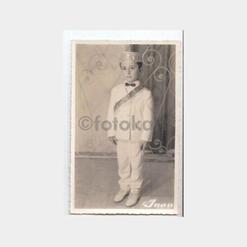 1969 Kadıköy -Foto İnan- Sünnet Çocuğu Konulu Fotoğraf