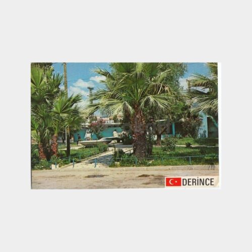 1980 Kocaeli Derince Çene Suyu Görünüş Kartpostal