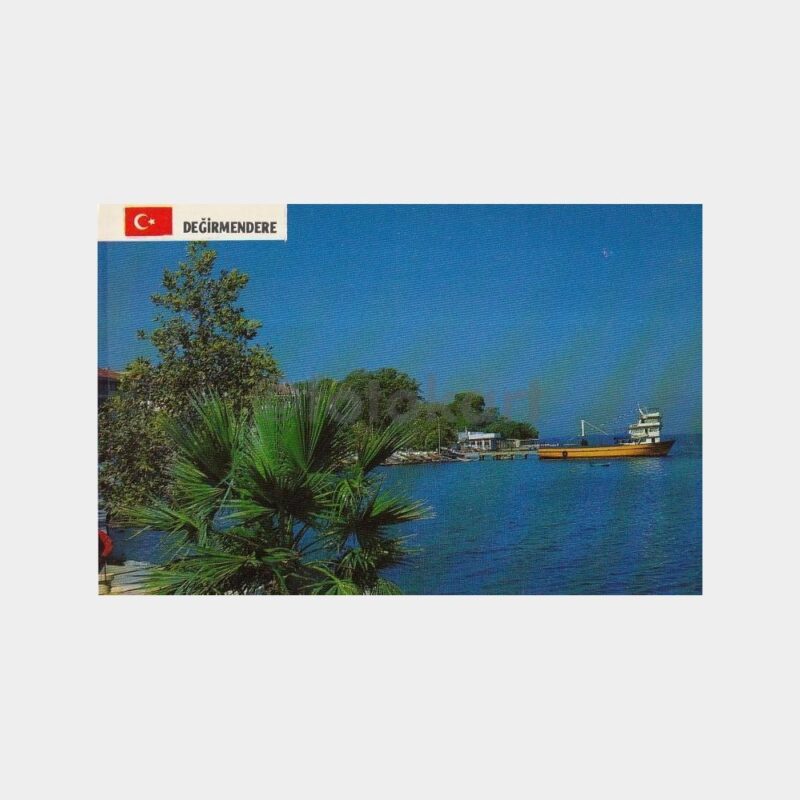 1970 Kocaeli Değirmendere Konulu Kartpostal