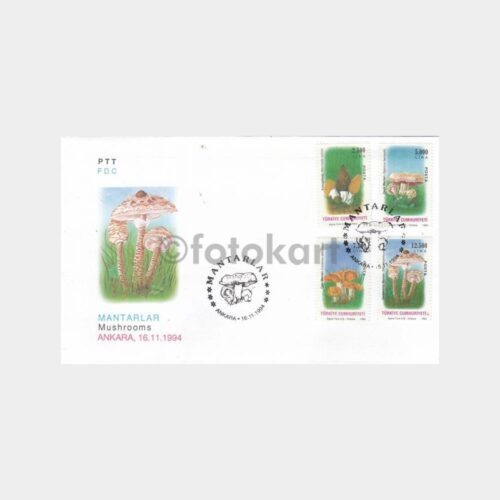 1994 Mantarlar Konulu FDC