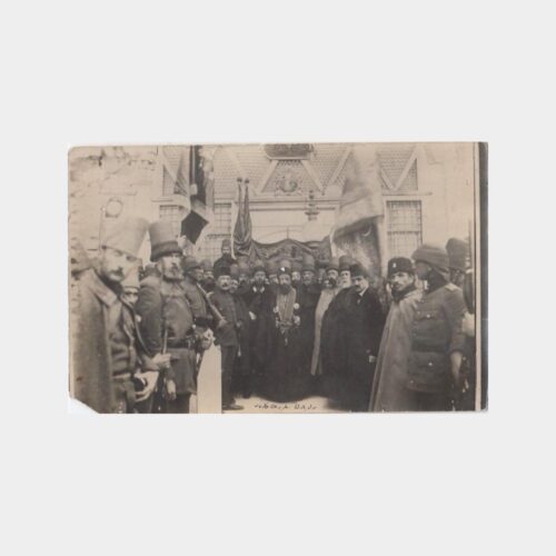 1914 Mevlevi Alayı Seferberlik Hatırası Kartpostal