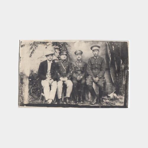 1930 Subaylar Konulu -Arka Plan- Stüdyo Fotoğraf