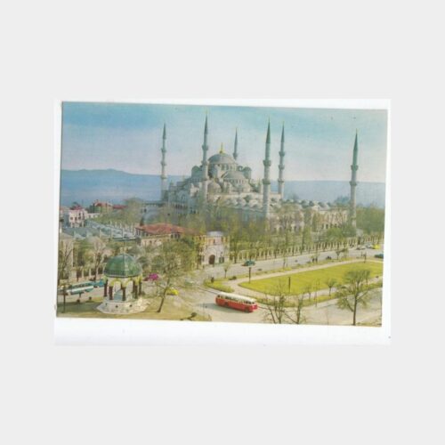 1960 Sultanahmet Camii Görünüş -Bella Color- Kartpostal