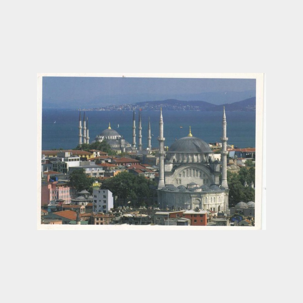 1990 Sultanahmet Camii Nuruosmaniye Kartpostal