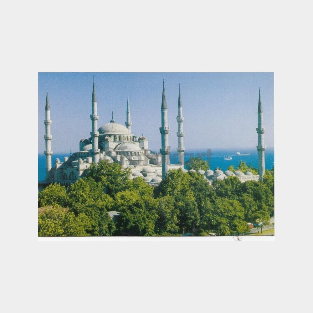 1990 Sultanahmet Camii Görünüş Kartpostal