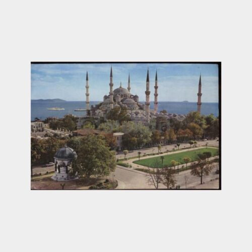 Sultanahmet Meydanı Görünüş Büyük Kartpostal