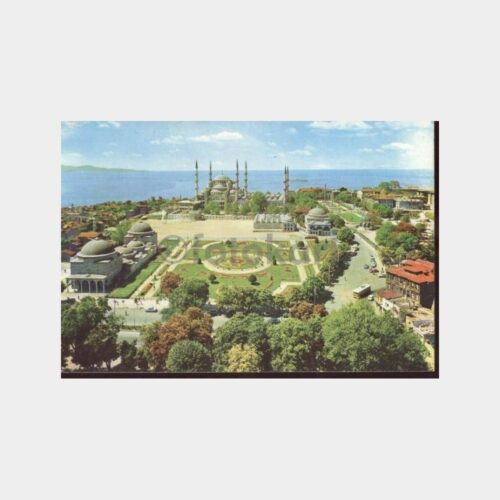 1968 Sultanahmet Meydanı Görünüş Kartpostal