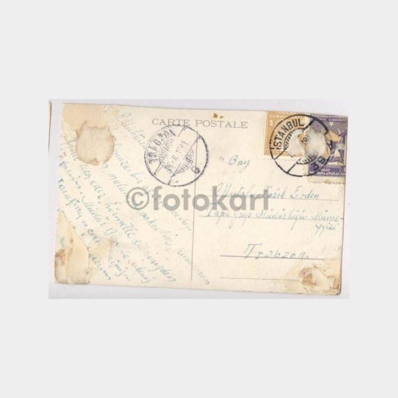1941 Sultanahmet Meydanı Görünüş Kartpostal - Görsel 2