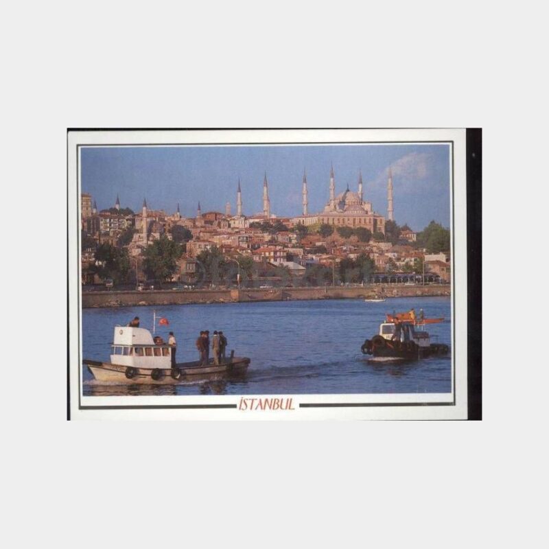 Kumkapı Sahili Sultanahmet Camii Kartpostal