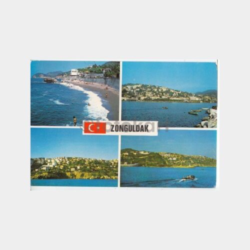 1976 Zonguldak Muhtelif Görünüş Kartpostal