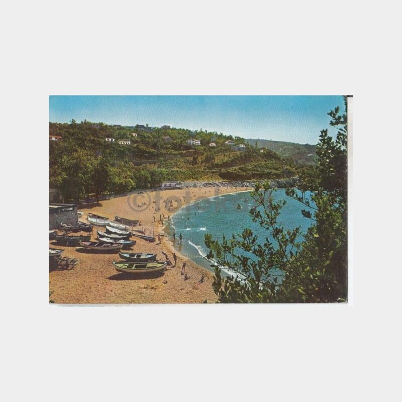 1978 Zonguldak Büyük Kapuz Plajı Görünüş Kartpostal