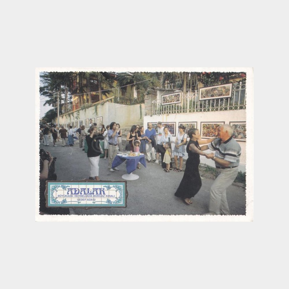 İstanbul - Adalar Kartpostal Serisinden Kartpostal