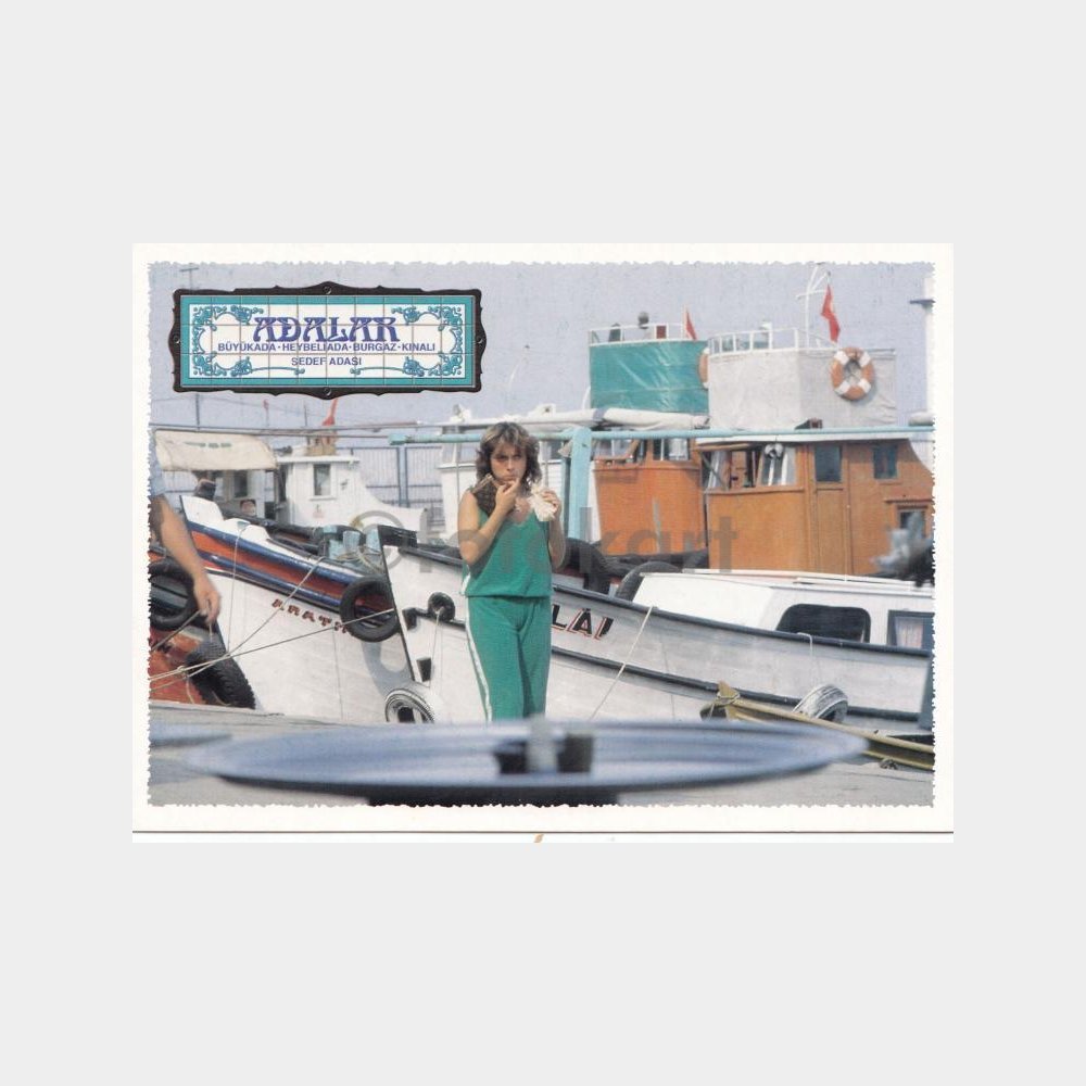 İstanbul - Adalar Kartpostal Serisinden Kartpostal