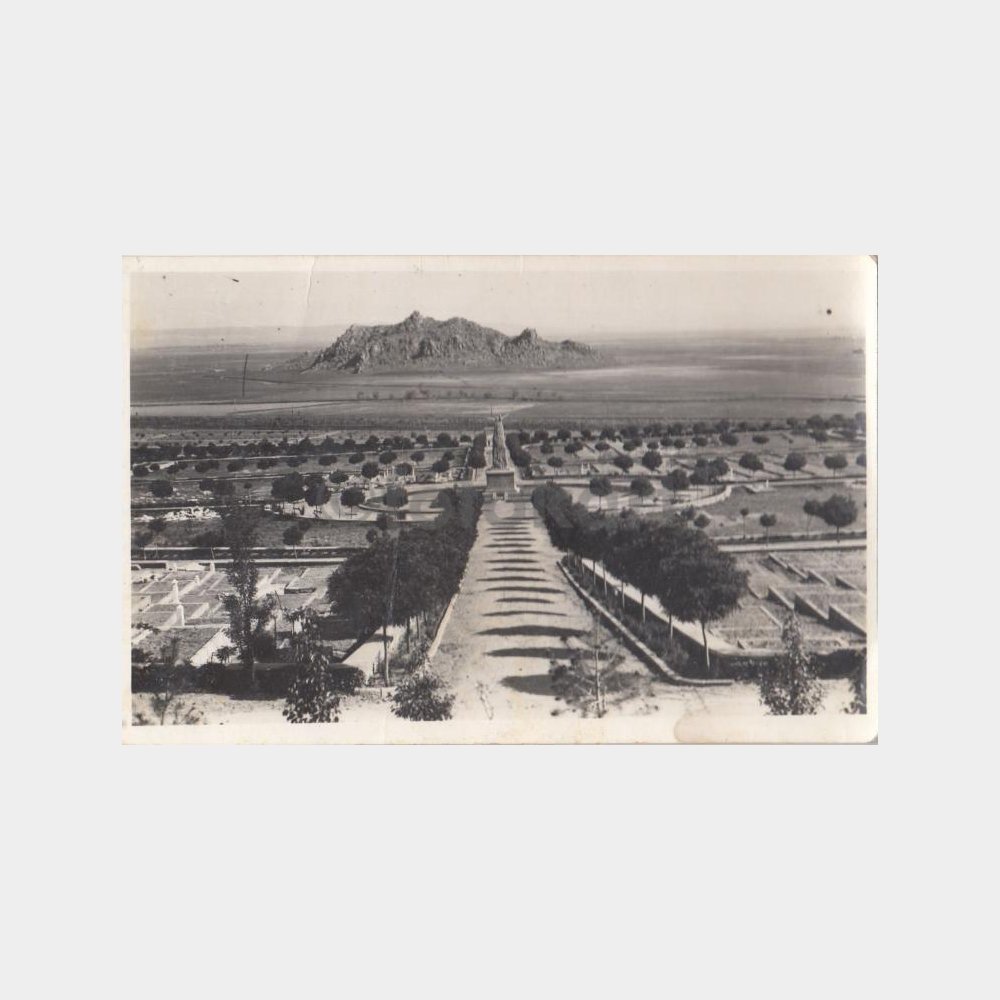 1941 Afyon Genel Görünüş Damgalı Fotokart