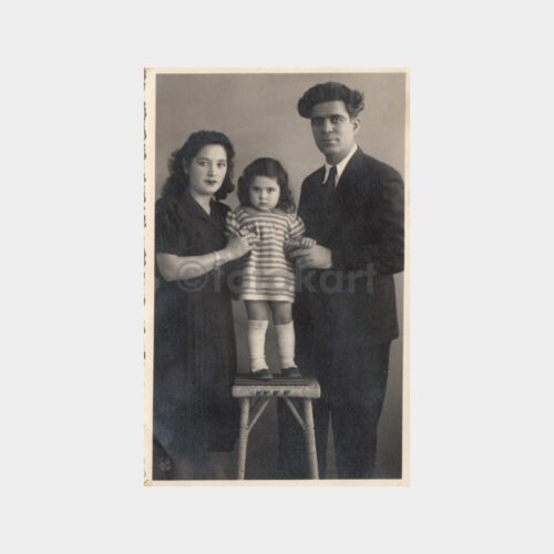 1940 Nazilli Foto Doğan - Aile Fotoğraf