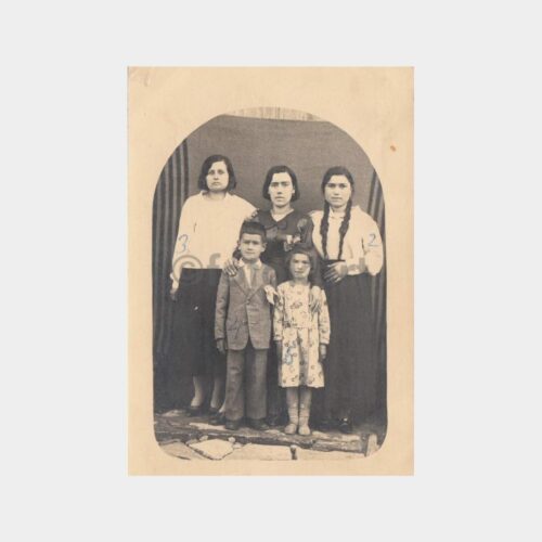 1933 Stüdyo Arka Plan - Aile Görünüş Fotoğraf