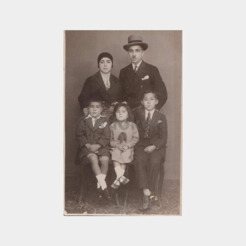 1933 Stüdyo Aile Çocuklar Konulu Fotoğraf