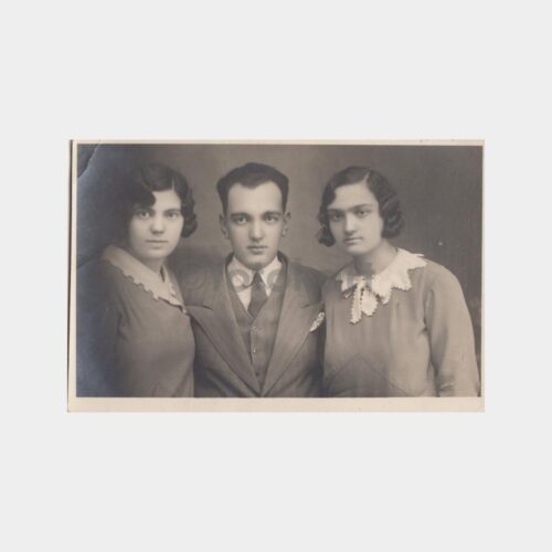 1932 Aile Görünüşü Stüdyo Fotoğraf