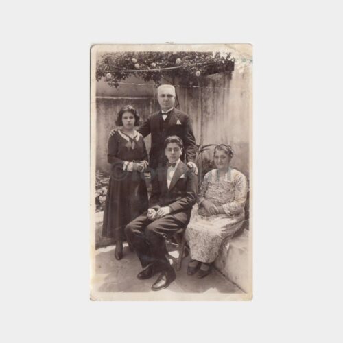 1940 İstanbul Ailesi Konulu Fotoğraf