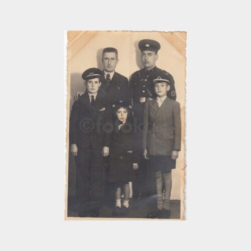 1935 Polis Ailesi Öğrenciler Konulu Fotoğraf