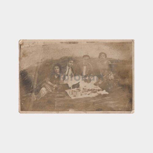 1936 Piknik Mesire Aile Konulu Fotoğraf