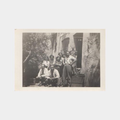 1940 Ev Yaşam Aile Konulu 2 Adet Fotoğraf