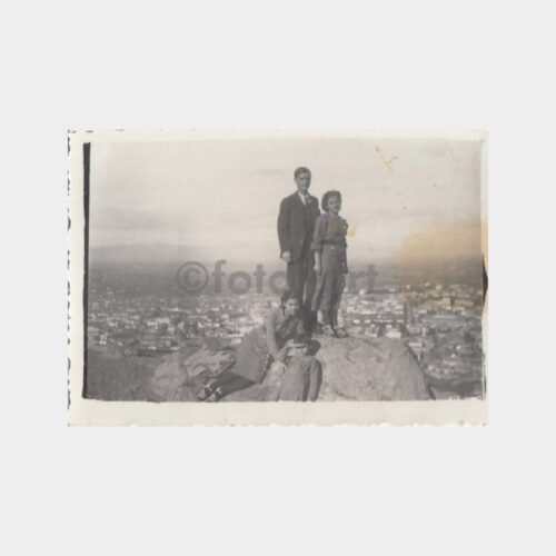 1940 Afyon Genel Görünüş ve Aile Konulu Fotoğraf