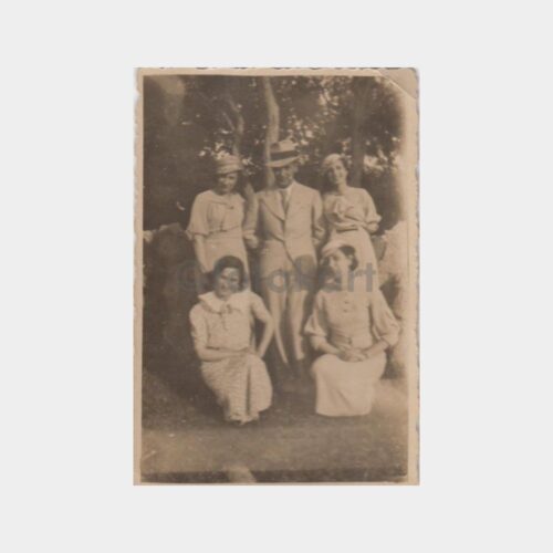 1933 İstanbul Ailesi Konulu Fotoğraf