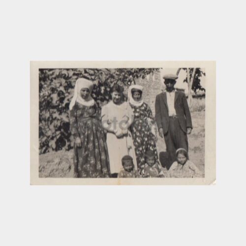 1940 Diyarbakır Silvan Aile Konulu Fotoğraf